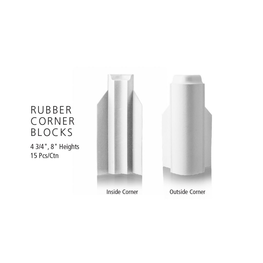 Rubber Corner Blocks